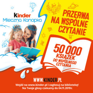 Read more about the article Zagłosuj na Gminną Bibliotekę Publiczną w Lesznowoli i pomóż jej wygrać książki do wspólnego czytania