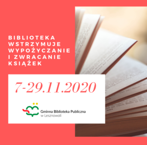 Read more about the article Informacje dotyczące działalności bibliotek