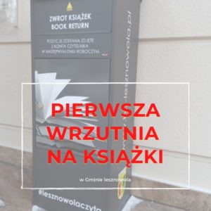 Read more about the article Wrzutnia na książki w Magdalence