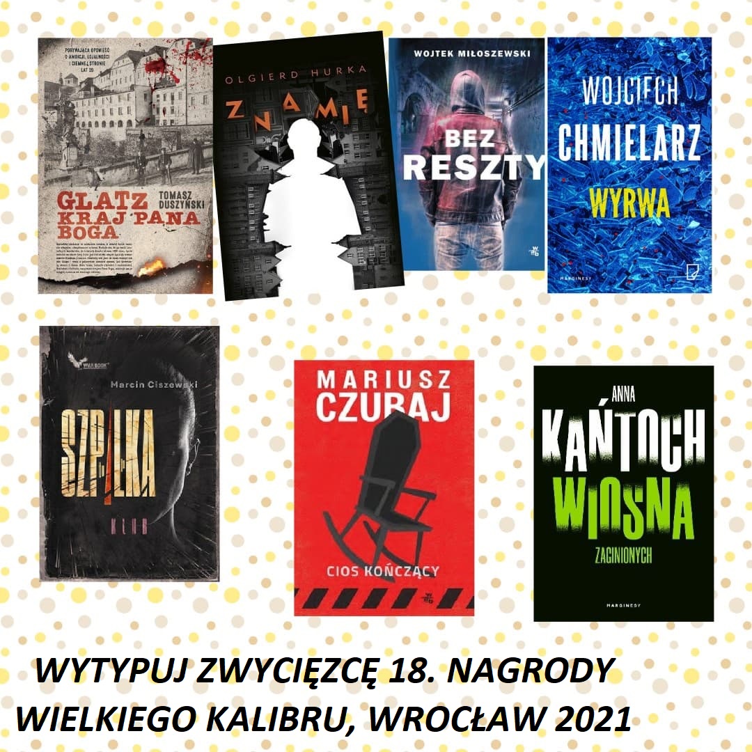 Read more about the article Konkurs na fb: wytypuj zwycięzcę 18. Nagrody Wielkiego Kalibru