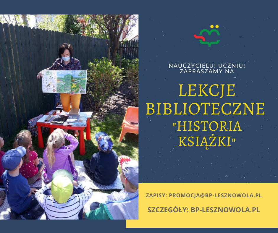 You are currently viewing Lekcja biblioteczna w bibliotece w Łazach