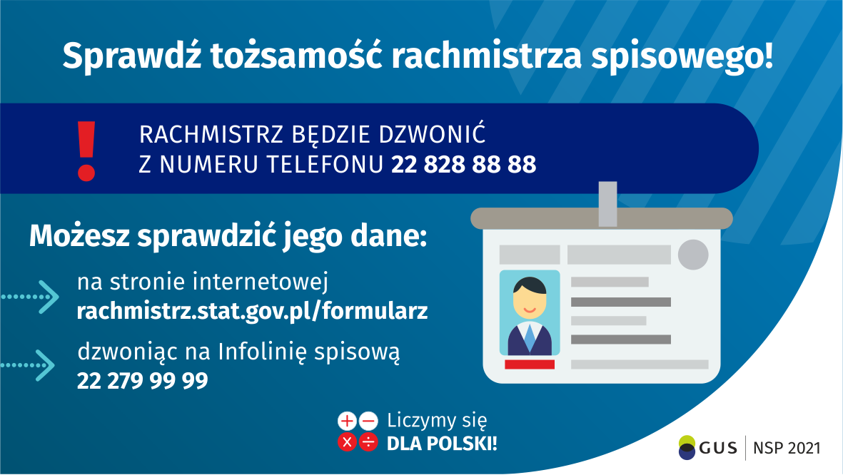 Read more about the article Spis POWSZECHNY LUDNOŚCI I MIESZKAŃ 2021