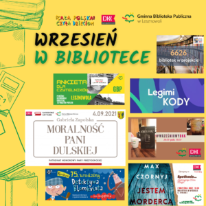 Read more about the article Wrzesień w bibliotece!