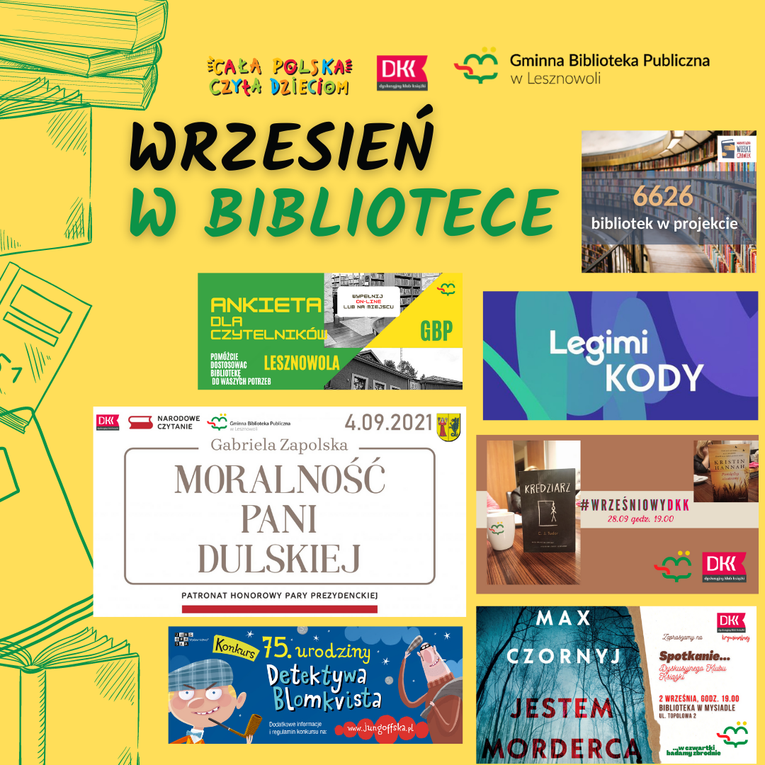 You are currently viewing Wrzesień w bibliotece!