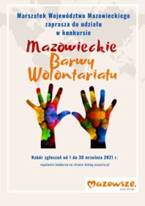 Read more about the article Konkurs Mazowieckie Barwy Wolontariatu