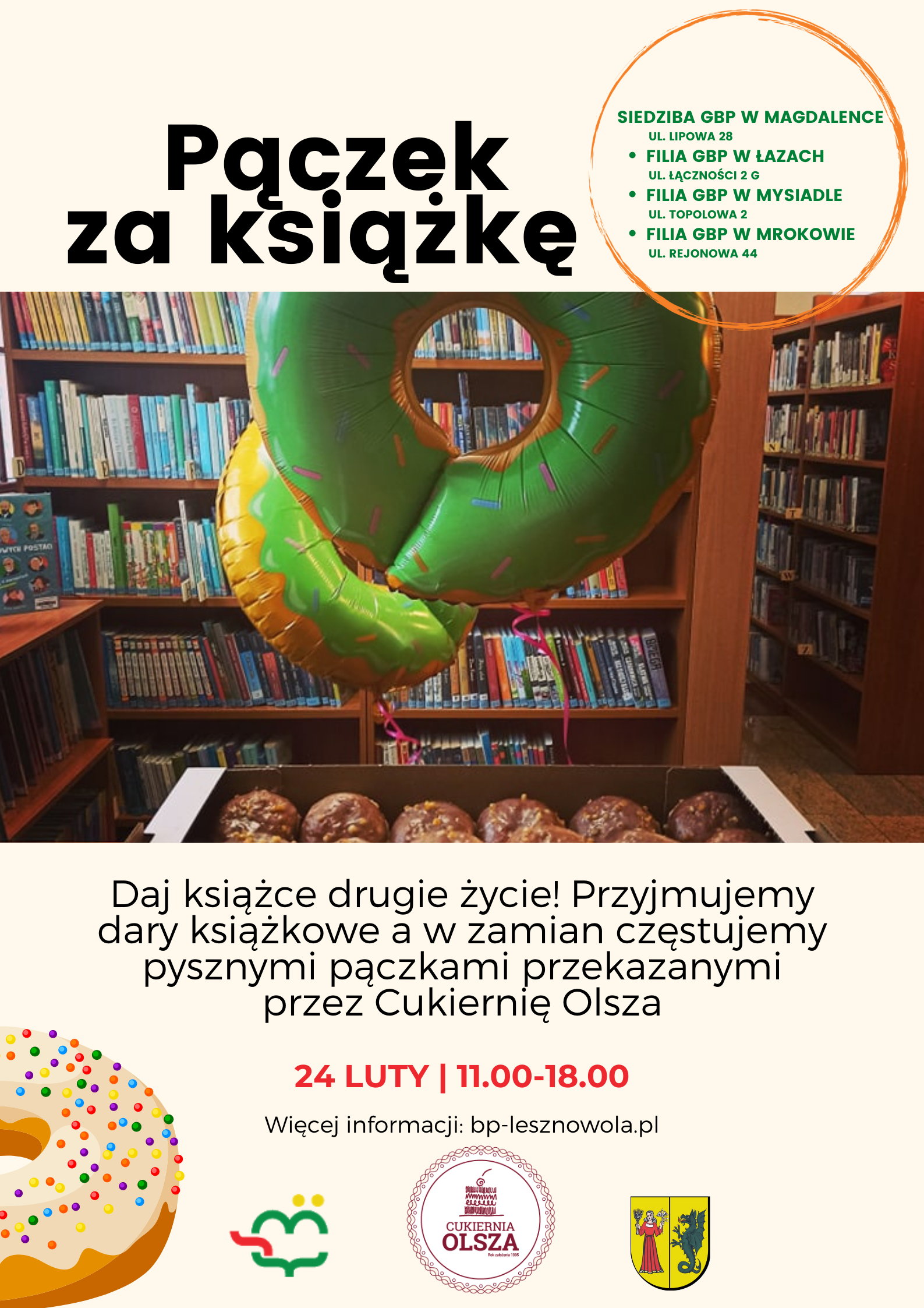You are currently viewing Pączek za książkę