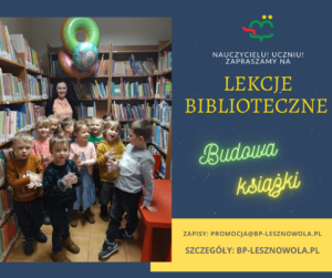 Read more about the article Lekcja biblioteczna w Łazach