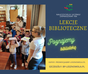 Read more about the article Lekcja biblioteczna w Magdalence