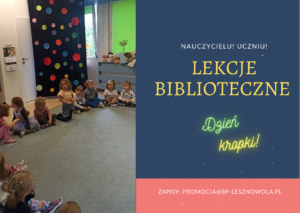 Read more about the article Lekcja biblioteczna w Przedszkolu w Jastrzębcu