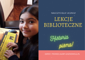 Read more about the article Lekcja biblioteczna w Magdalence