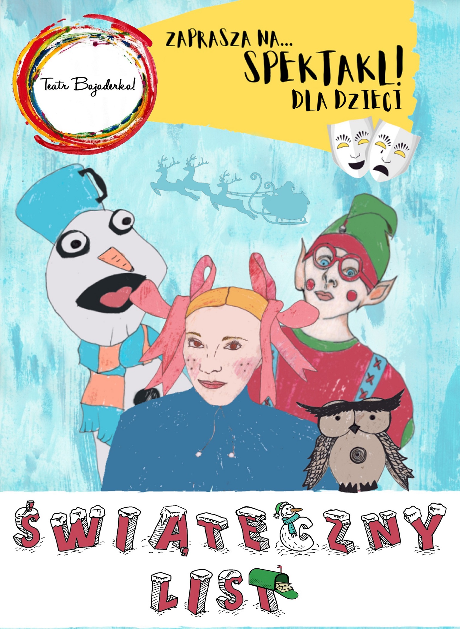 Read more about the article Zapraszamy na spektakl pt. „Świąteczny list” w bibliotece w Magdalence