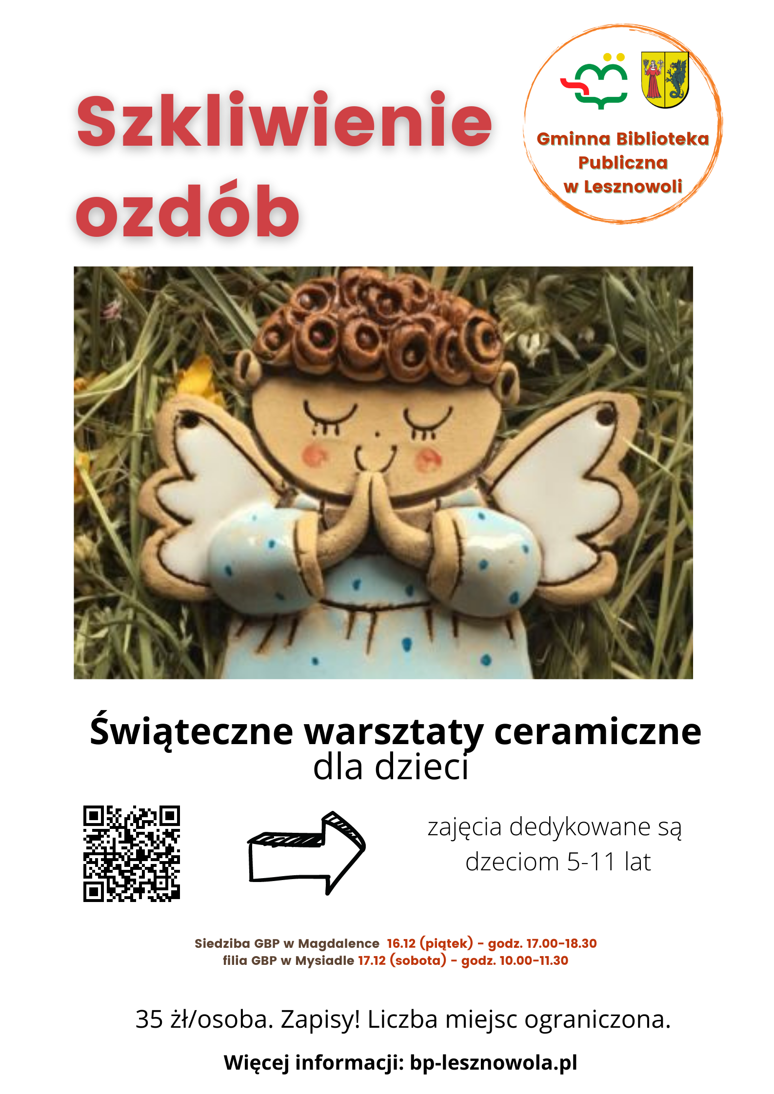 Read more about the article Zapraszamy na warsztaty ceramiczne dla dzieci