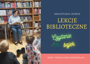 Read more about the article Lekcje biblioteczne w Łazach z przedszkolakami z „Fantazji”