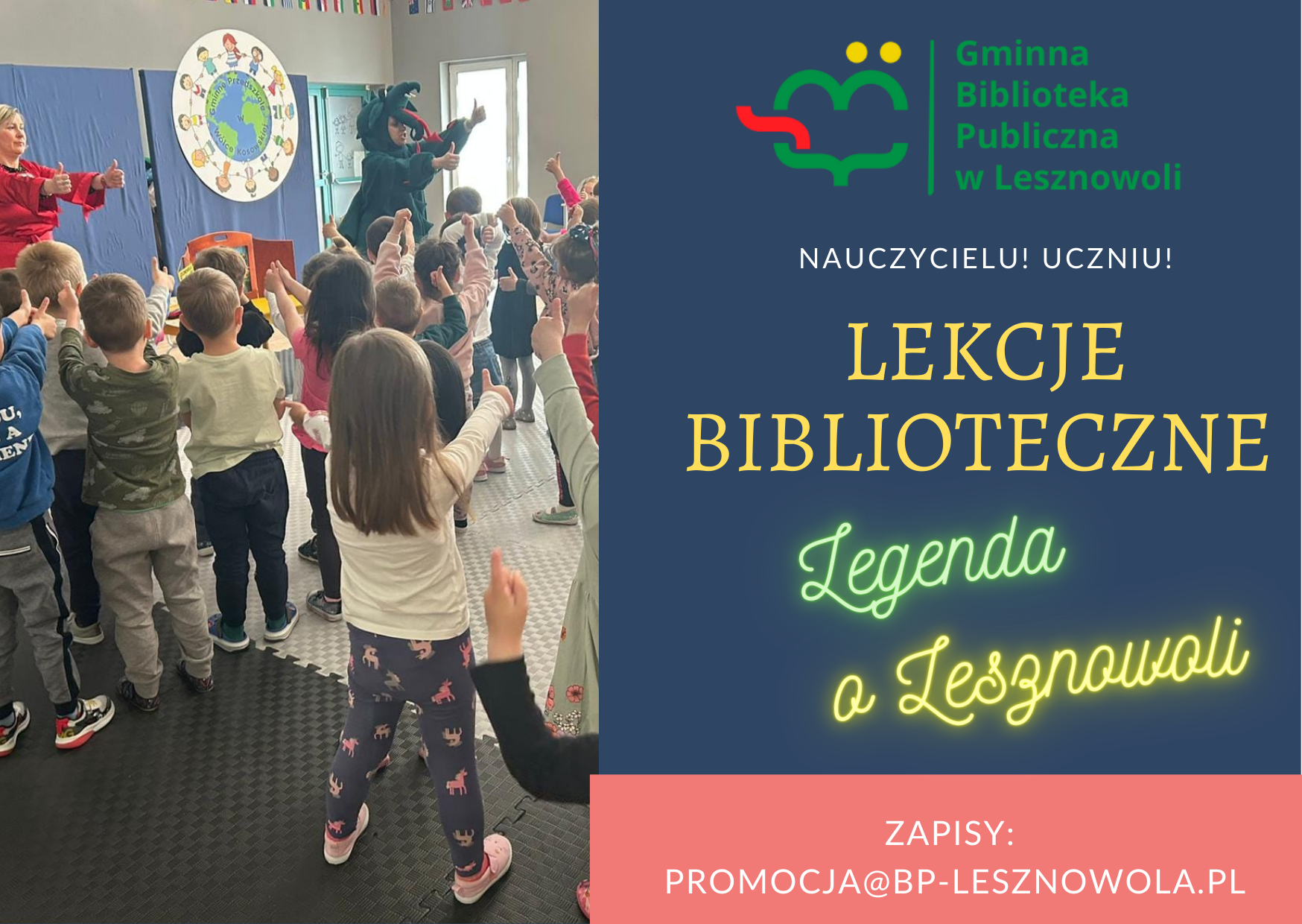 You are currently viewing Lekcja biblioteczna w przedszkolu w Wólce Kosowskiej