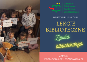 Read more about the article Lekcja biblioteczna dla przedszkola Fantazja