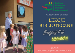 Read more about the article Lekcja biblioteczna w Mysiadle