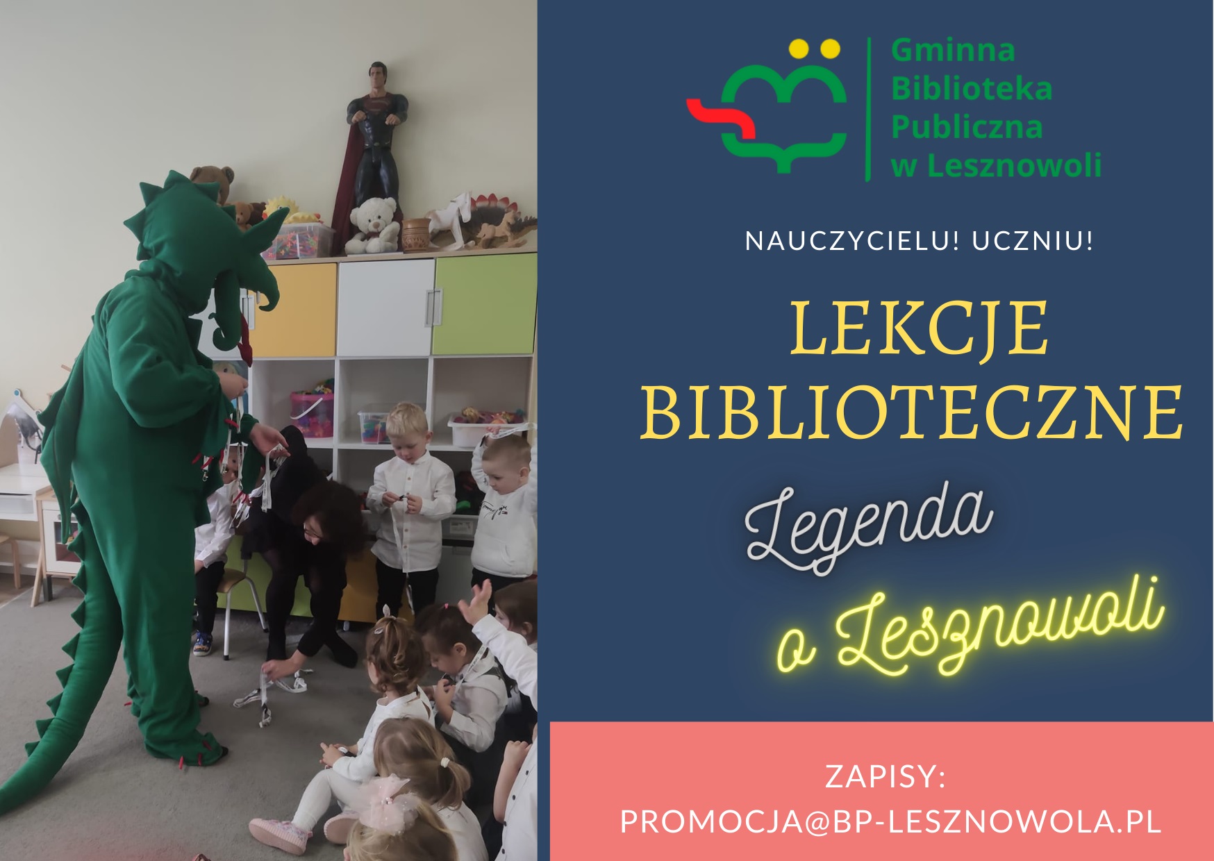 Read more about the article BLISKO Wizyta w przedszkolu w Lesznowoli