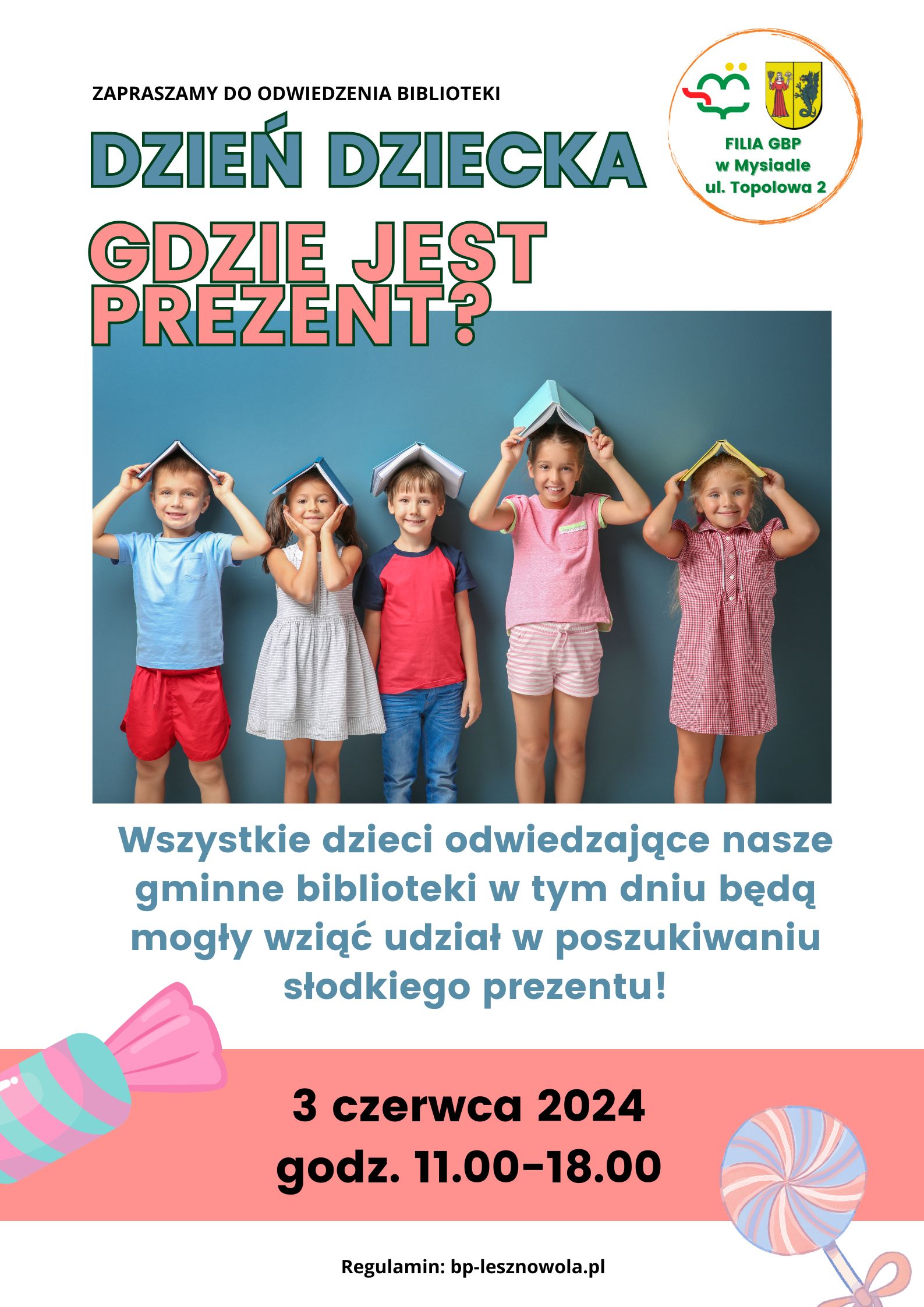 Read more about the article Dzień Dziecka w bibliotece