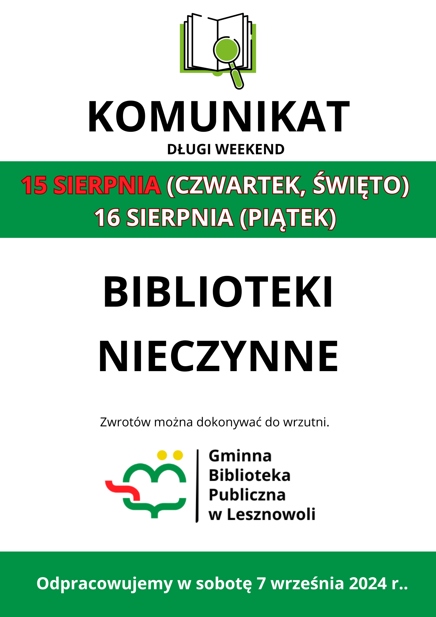 You are currently viewing Wypożycz książki przed długim sierpniowym weekendem