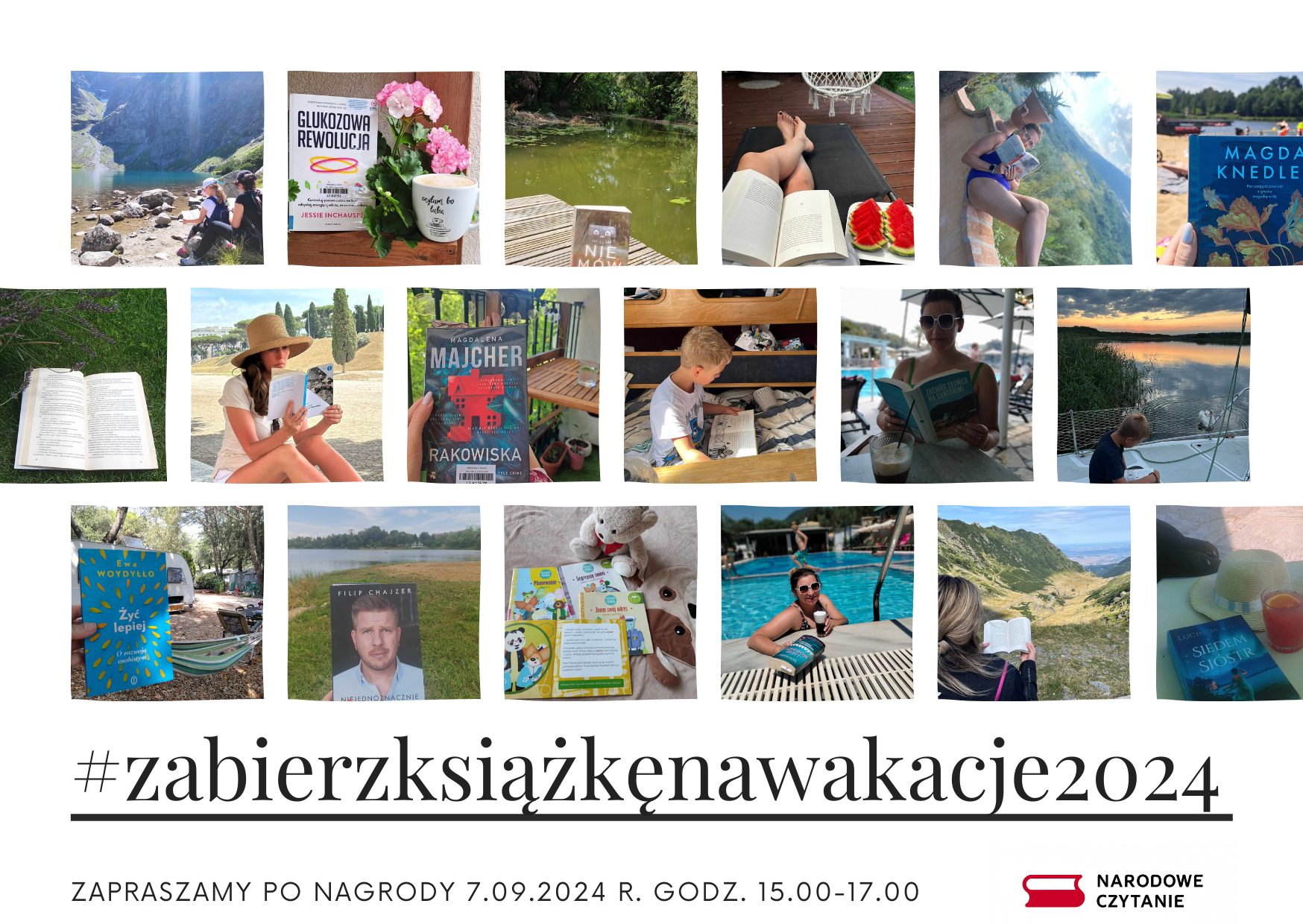 Read more about the article #zabierzksiążkęnawakacje podsumowanie fotozabawy