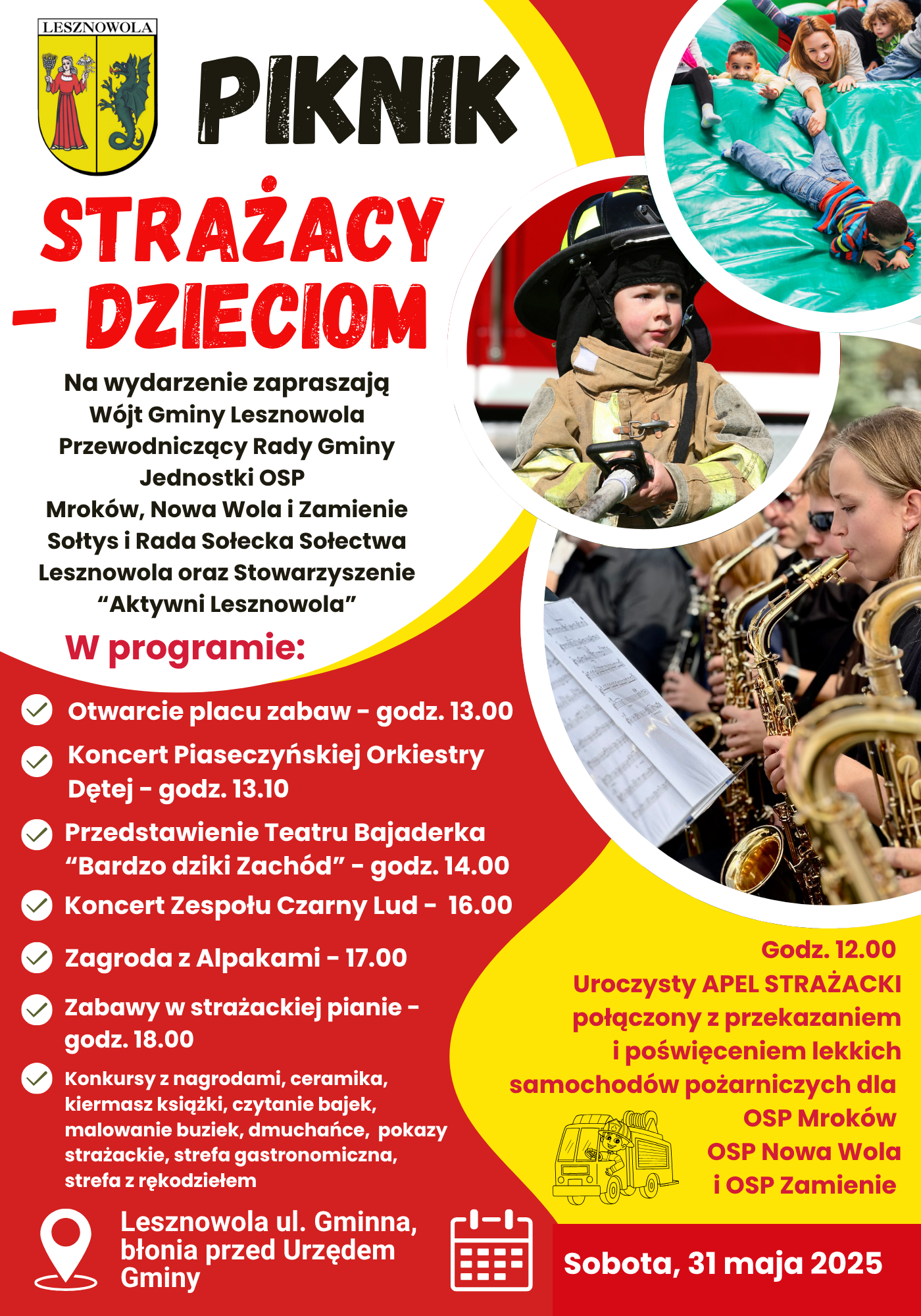Read more about the article Piknik Strażacy- Dzieciom
