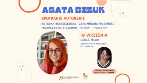 Read more about the article Spotkanie autorskie z&nbsp;Agatą Bizuk