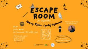 Read more about the article ESCAPE ROOM po&nbsp;angielsku – Harry Potter i&nbsp;pokój tajemnic